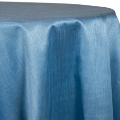 Azure - Shantung Satin “Capri” Tablecloth - Many Size Options
