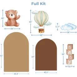 Baby Bear Foam Core Backdrop Kit by PopScene™