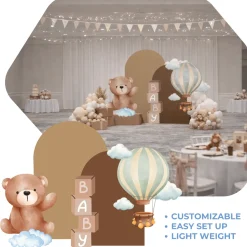 Baby Bear Foam Core Backdrop Kit by PopScene™