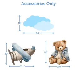 Baby Blue Sky Foam Core Backdrop Kit by PopScene™
