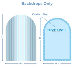 Baby Blue Sky Foam Core Backdrop Kit by PopScene™
