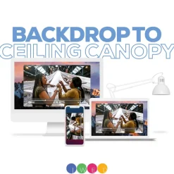 Backdrop to Ceiling Canopy & Backdrop to Upright Swag - Instructional Video