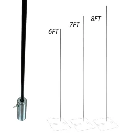 Balloon Column Post - Choose your Height