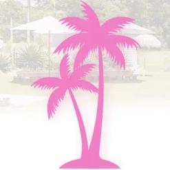 Barbie Double Palm Tree - Collapsible Party Prop