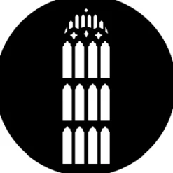 Belfry - Stock Gobo for Gobo Light Projectors - Choose your size!