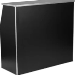 Black Laminate Foldable Bar - 4'