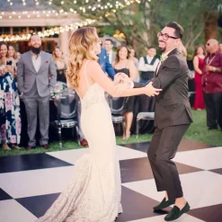 Black Oak Snaplock Dance Floor - Tile Only