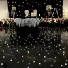 Black LED Starlight Dance Floor Kit - 16ft x 16ft (includes Flight Case)