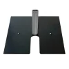 Black Pro & EZ Series - 18in x 18in Heavy Duty Base w/ 6" x 2" Pin (Up to 14ft)