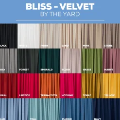 Bliss Velvet Tablecloth by Eastern Mills - Blush - Many Size Options
