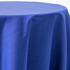 Blueberry - Royal Slub Designer Tablecloth - Many Size Options