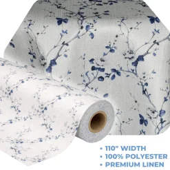 Blue Seraphine by the Yard - 110" Width