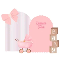 Blush Baby Foam Core Backdrop Kit by PopScene™