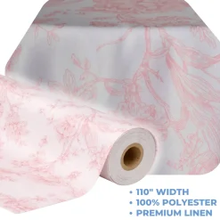 Blush Flores by the Yard - 110" Width