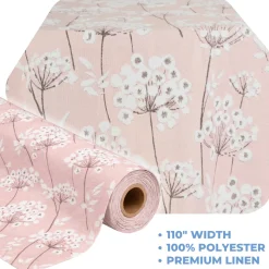 Blush Lindos by the Yard - 110" Width