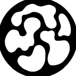 Breakup (Large) - Stock Gobo for Gobo Light Projectors - Choose your size!