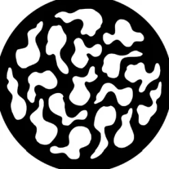 Breakup (Small) - Stock Gobo for Gobo Light Projectors - Choose your size!
