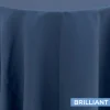 Brilliant - Royal Slub Designer Tablecloth - Many Size Options