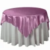Bulk Economy Satin Overlay - 72" X 72" - 12 Pieces - Many Colors!