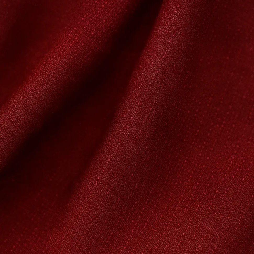 Burgundy - Banjo Cloth Drape Panel by Eastern Mills w/ Sewn Rod Pocket