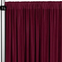 Burgundy 4-Way Stretch Spandex Drape Panel - Choose your Size