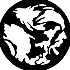 Camouflage (Brown) - Stock Gobo for Gobo Light Projectors - Choose your size!