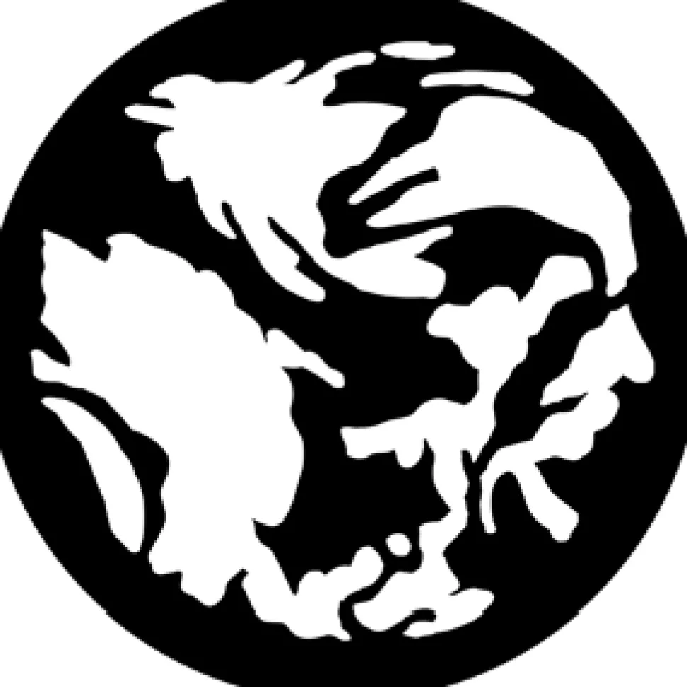 Camouflage (Brown) - Stock Gobo for Gobo Light Projectors - Choose your size!