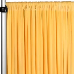 Canary Yellow 4-Way Stretch Spandex Drape Panel - Choose your Size