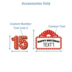 Casino Night 2 Foam Core Birthday Backdrop Kit by PopScene™