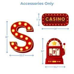 Casino Royale Foam Core Backdrop Kit by PopScene™