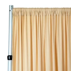 Champagne 4-Way Stretch Spandex Drape Panel - Choose your Size