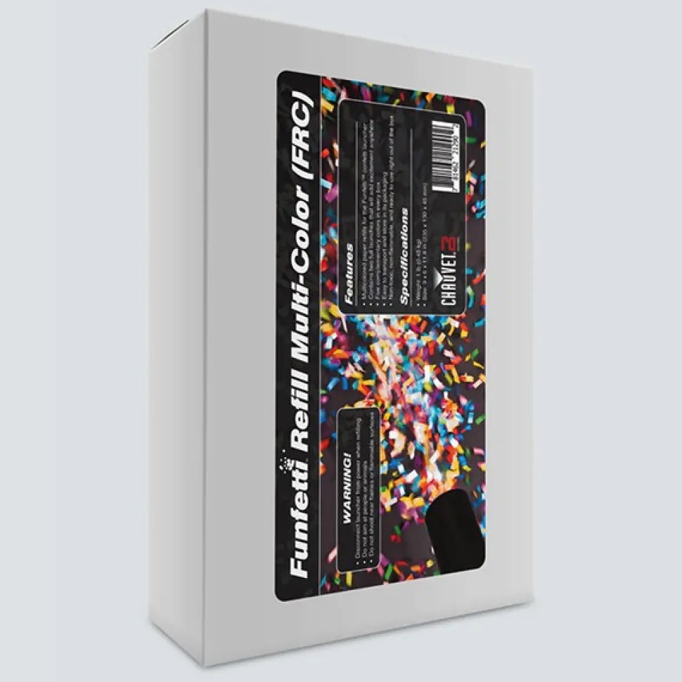 Chauvet DJ Funfetti Shot Refill – Color