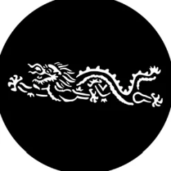 Chinese Dragon - Stock Gobo for Gobo Light Projectors - Choose your size!