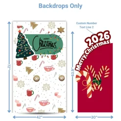 Christmas 2 Foam Core Birthday Backdrop Kit by PopScene™