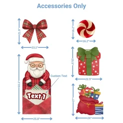 Christmas 2 Foam Core Birthday Backdrop Kit by PopScene™