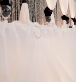 Cinderella "Stringed" Table Skirting Kit for 8ft Table
