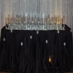 Cinderella "Stringed" Table Skirting Kit for 16ft Table (or two 8ft tables)