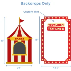 Circus Foam Core Backdrop Kit by PopScene™