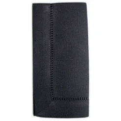 Classico Hemstitch - 20" x 20" - 12 PACK - Black