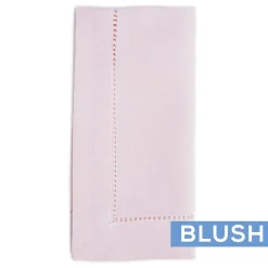 Classico Hemstitch - 20" x 20" - 12 PACK - Blush