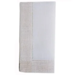 Classico Hemstitch - 20" x 20" - 12 PACK - Flax