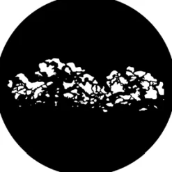 Cloud 1 - Stock Gobo for Gobo Light Projectors - Choose your size!