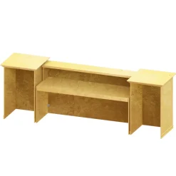 Collapsible Two Tier Serving Bar - 3 Piece Set!