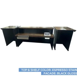 Collapsible Two Tier Serving Bar - 3 Piece Set!