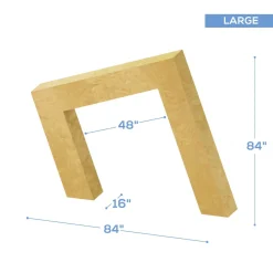 Collapsible 3D Abstract Square Arch - SET of 2!