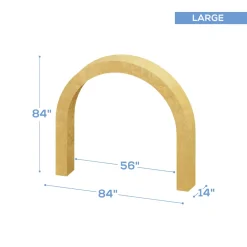 Collapsible 3D Curved Open Arch - Extra Wide - Size Options!