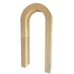 Collapsible 3D Curved Open Arch 3 Piece Set