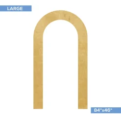 Collapsible 3D Curved Open Arch 3 Piece Set