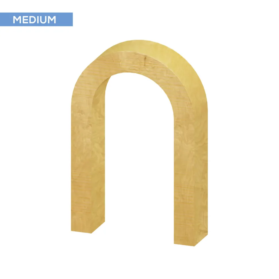 Collapsible 3D Curved Open Arch 3 Piece Set