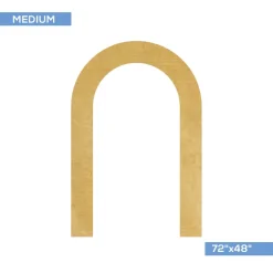 Collapsible 3D Curved Open Arch 3 Piece Set